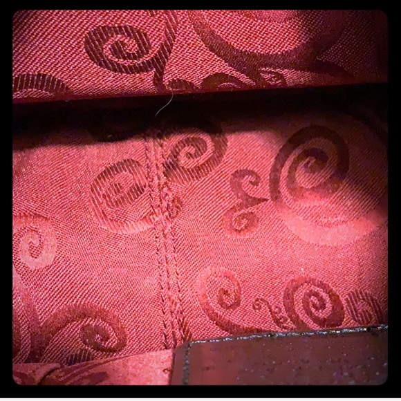 Brighton Black Leather Shoulder Bag NWOT with Beautiful Silver Embellishments - Picture 12 of 16